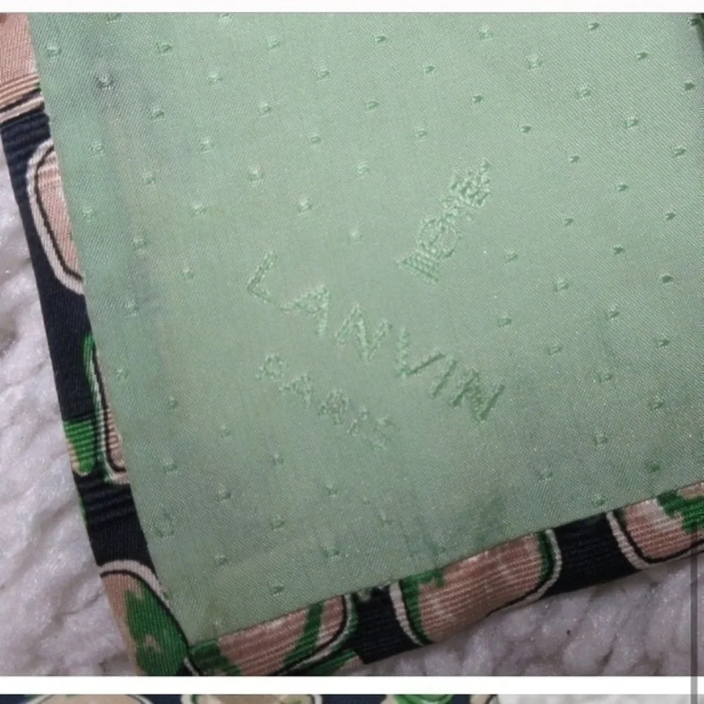 Lanvin Paris silk‎ tie - Picture 3 of 5